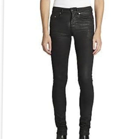 Saint Laurent Paris Skinnyfit Waxed 